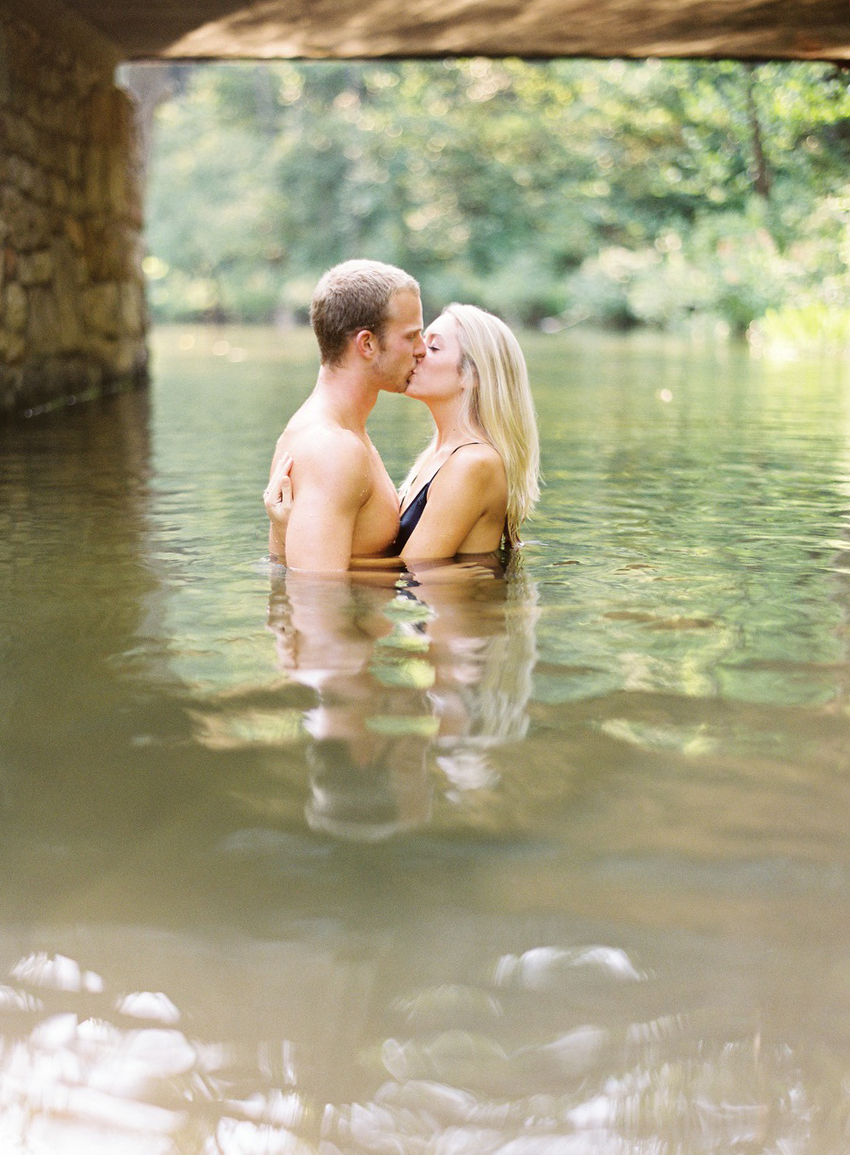 vermont swimming hole engagement